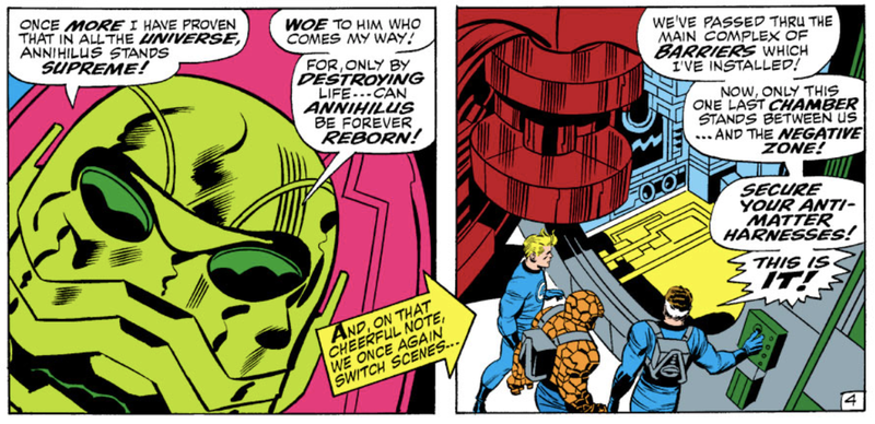 Annihilus talking to himself, as villains are wont to do.